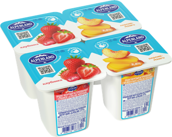 Клубника / Персик-манго